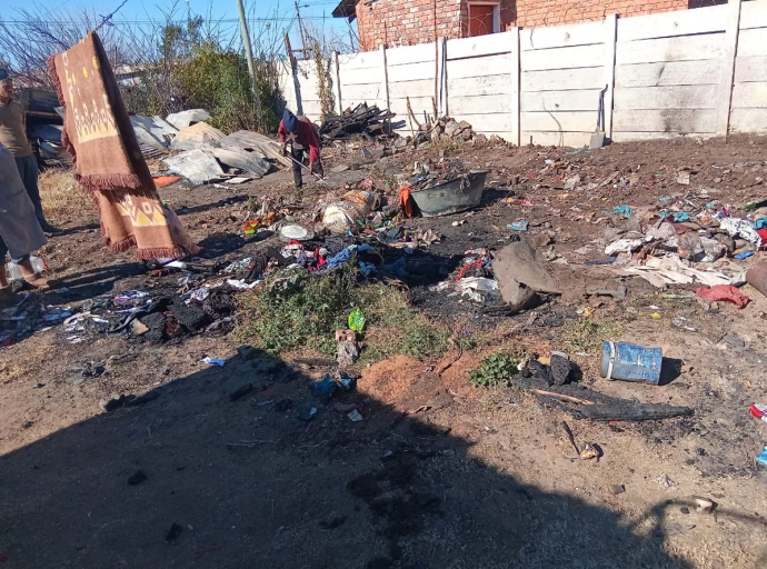 Heidedal shack fire victims desperate for help